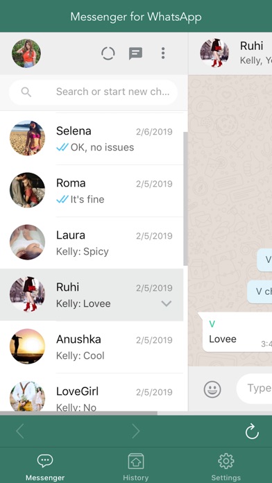 Messenger for WhatsApp - Chats Screenshot 1