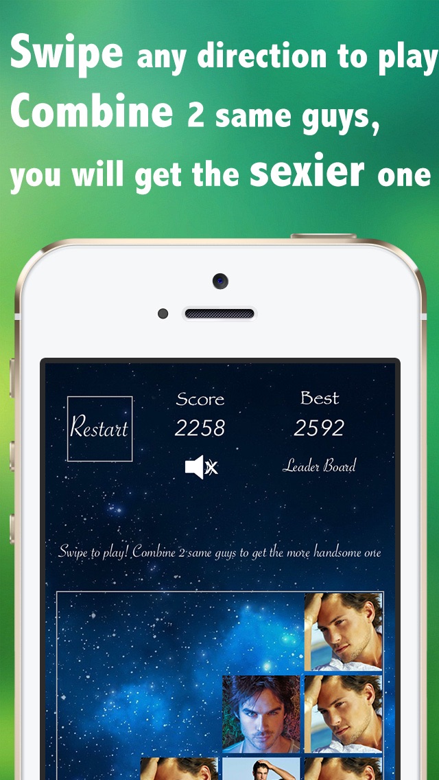 How to cancel & delete Sexy or Not ? - Hot 2048 version with the hottest handsome men from iphone & ipad 1