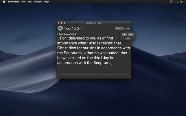 SolaSearch - Bible search tool