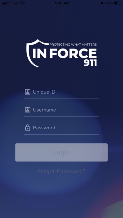 IN FORCE911 Alert