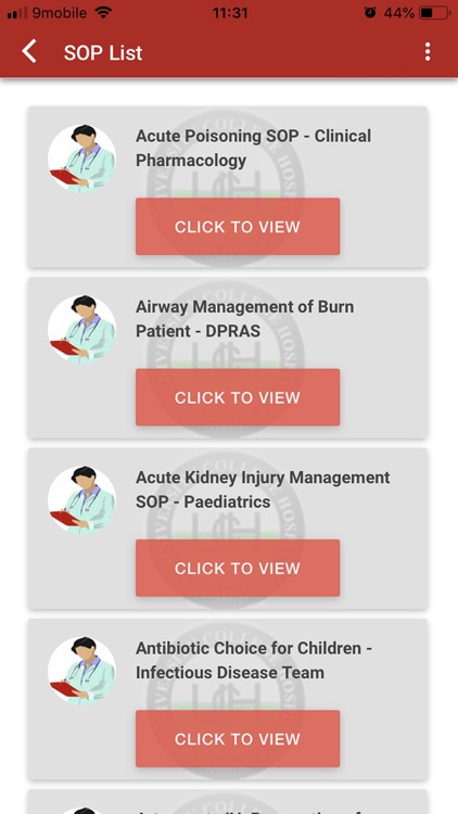 UCH SOP APP screenshot-3