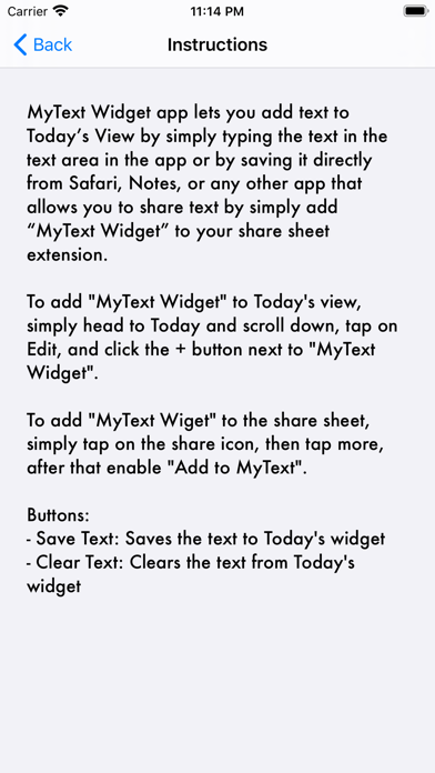 MyText Widget screenshot 3