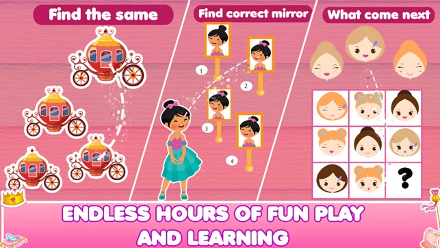 Pink Princess Educational Game(圖8)-速報App