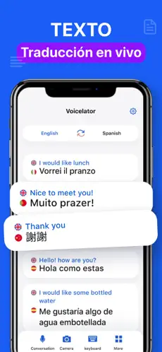Captura 5 Traductor de voz Voicelator iphone