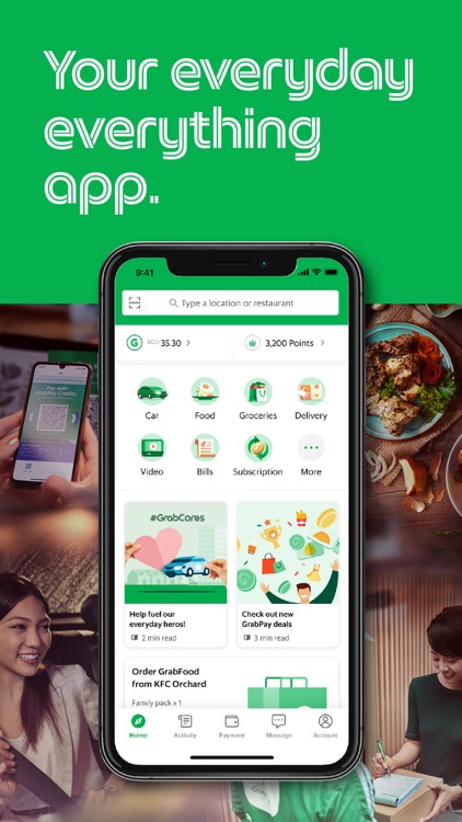 Grab: Food, Grocery, Ride, Pay screenshot-0