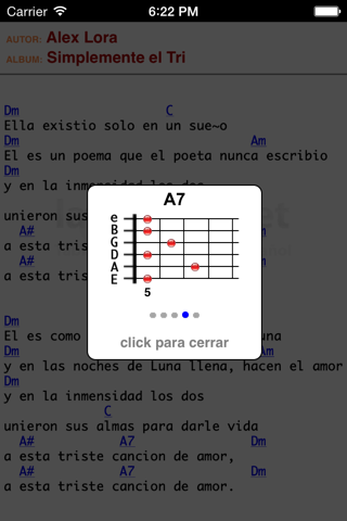 Letras y Acordes de Guitarra screenshot 4