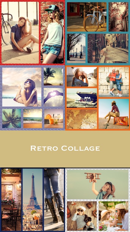 Retro Collage Photo Editor screenshot-6