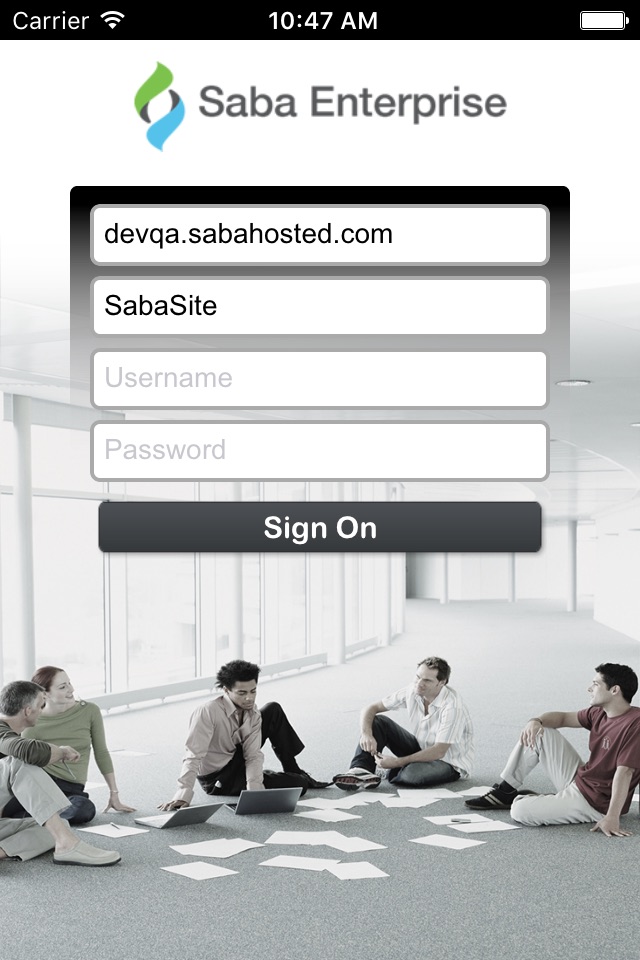 Saba Enterprise screenshot 2