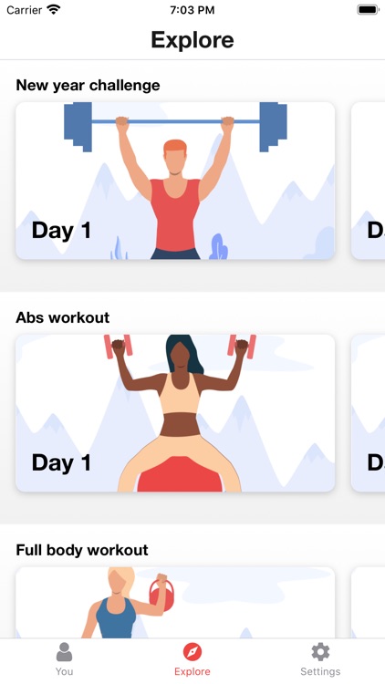 30 days fitness workouts screenshot-5