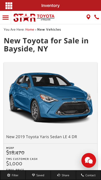 Star Toyota Bayside screenshot 4