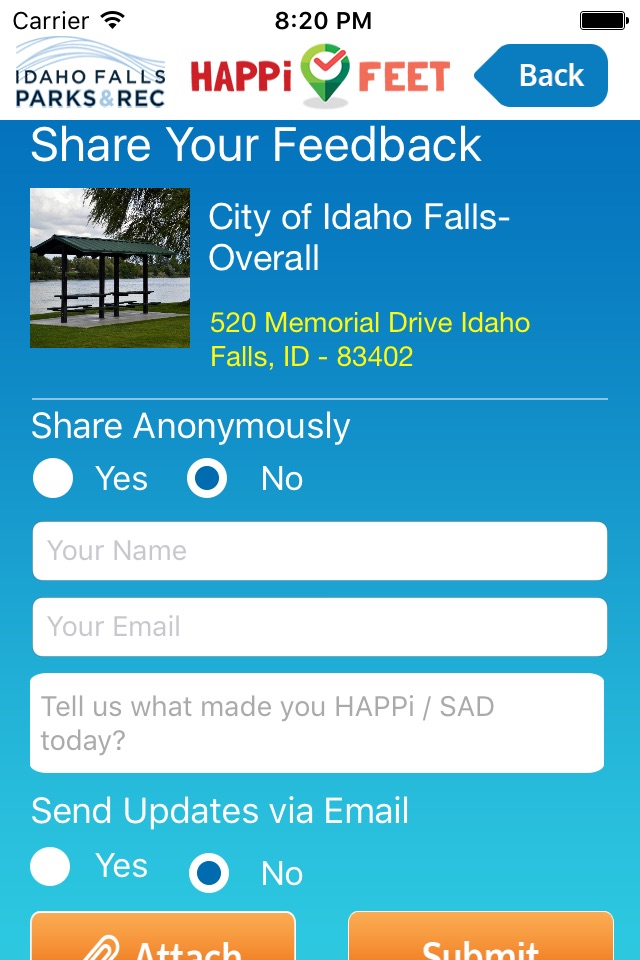 HAPPiFEET-Idaho Falls screenshot 4