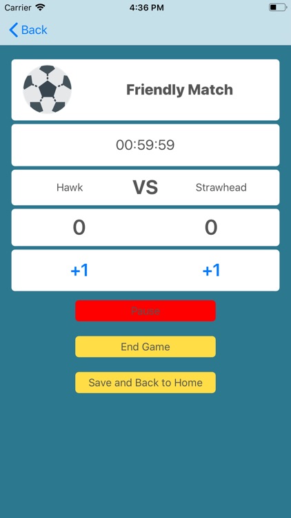 Sport Score Recorder! screenshot-5