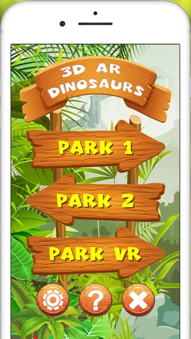 How to cancel & delete AR 3D dinosaurs from iphone & ipad 1