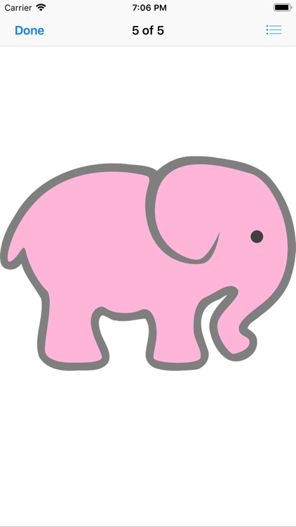 Little Baby  Elephant Stickers screenshot-6