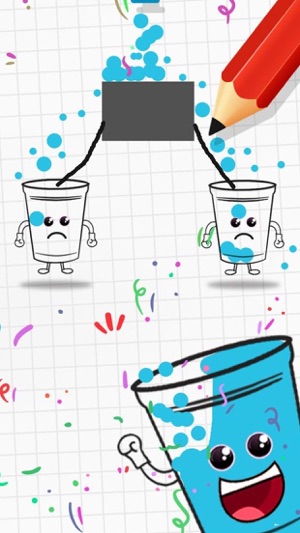 Happy Water Glass: Puzzle Game