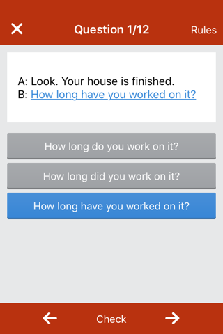 Learn English grammar tenses screenshot 2