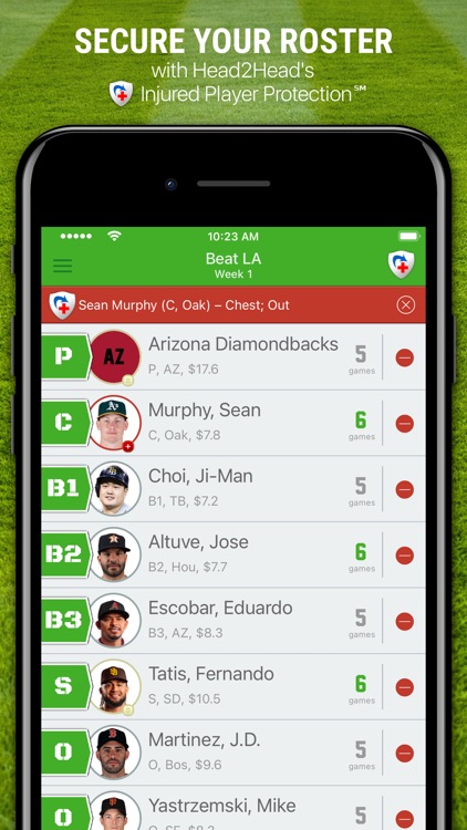 H2H Fantasy Baseball screenshot-7