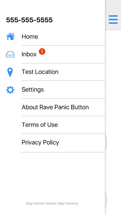 Rave Panic Button screenshot