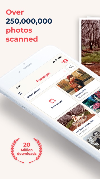 Photo Scan App by Photomyne screenshot-0