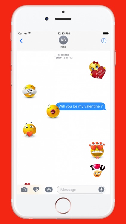 Flirty Sticker for iMessage