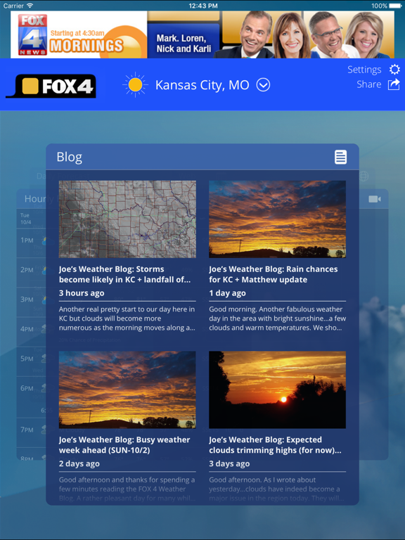 WDAF Fox 4 Kansas City Weather screenshot 3