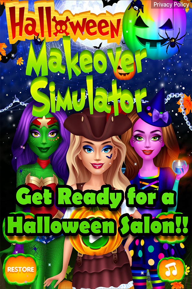 Halloween Makeover Simulator screenshot 3