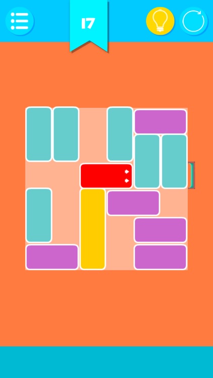 Sliding block puzzle game