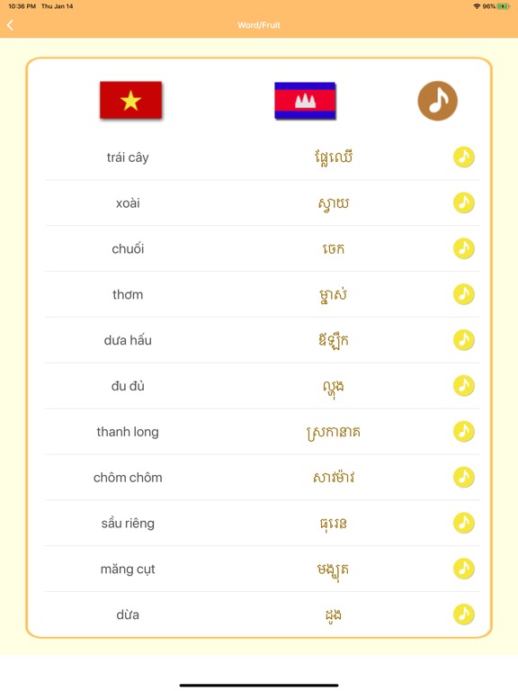 Tiếng Khmer -Campuchia- screenshot 3