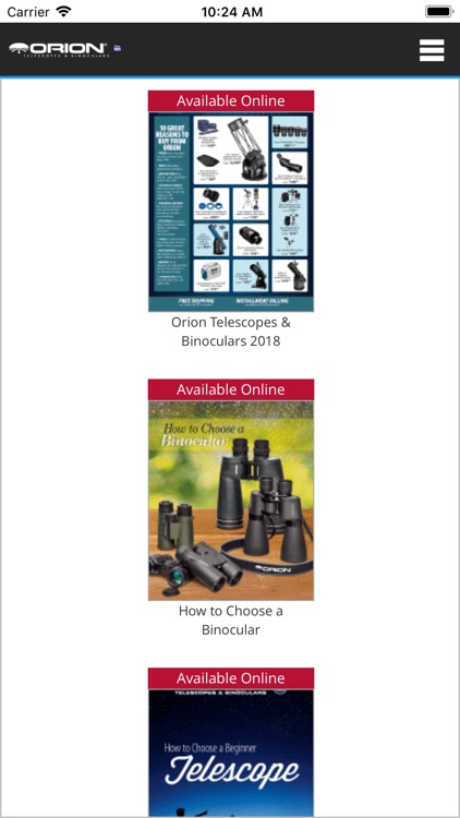 Orion Telescopes & Binoculars