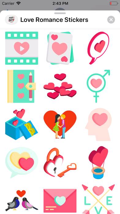 Love Romance - Adult Stickers screenshot 4