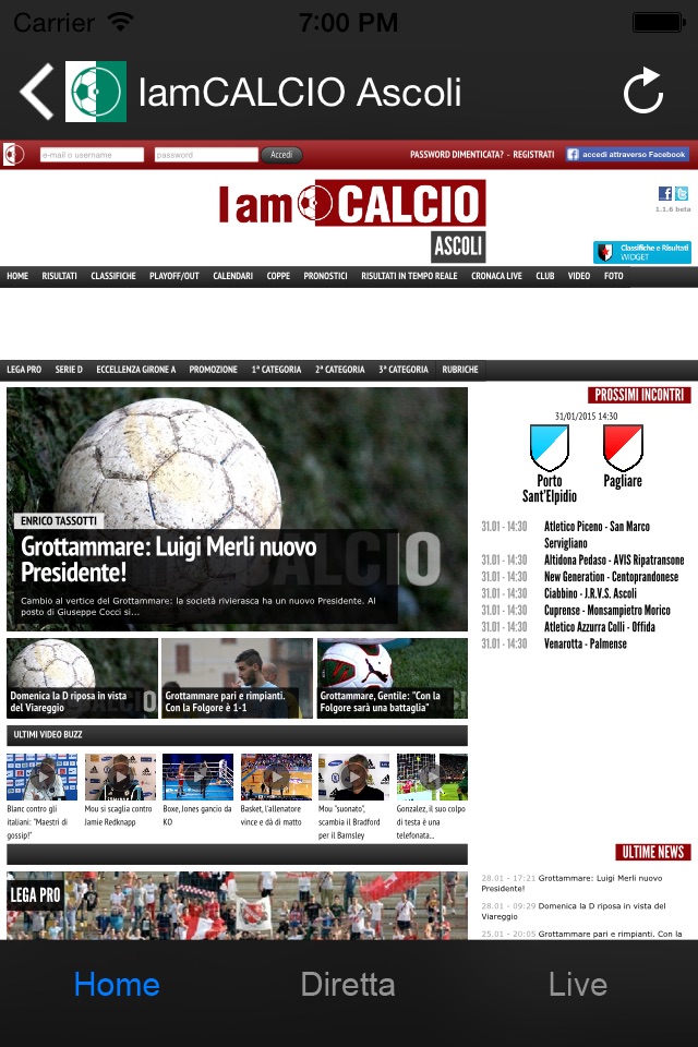 IamCALCIO screenshot 2