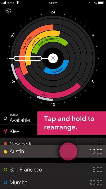 Circa³ – Time Zone Converter screenshot-5
