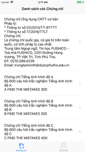 Thi Trắc Nghiệm Chứng Chỉ Pro(圖2)-速報App