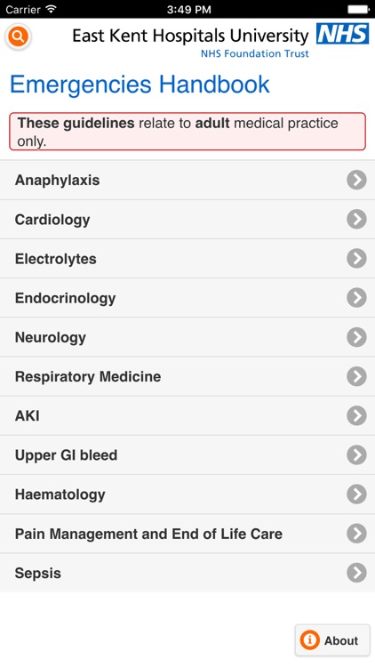 Emergencies Handbook