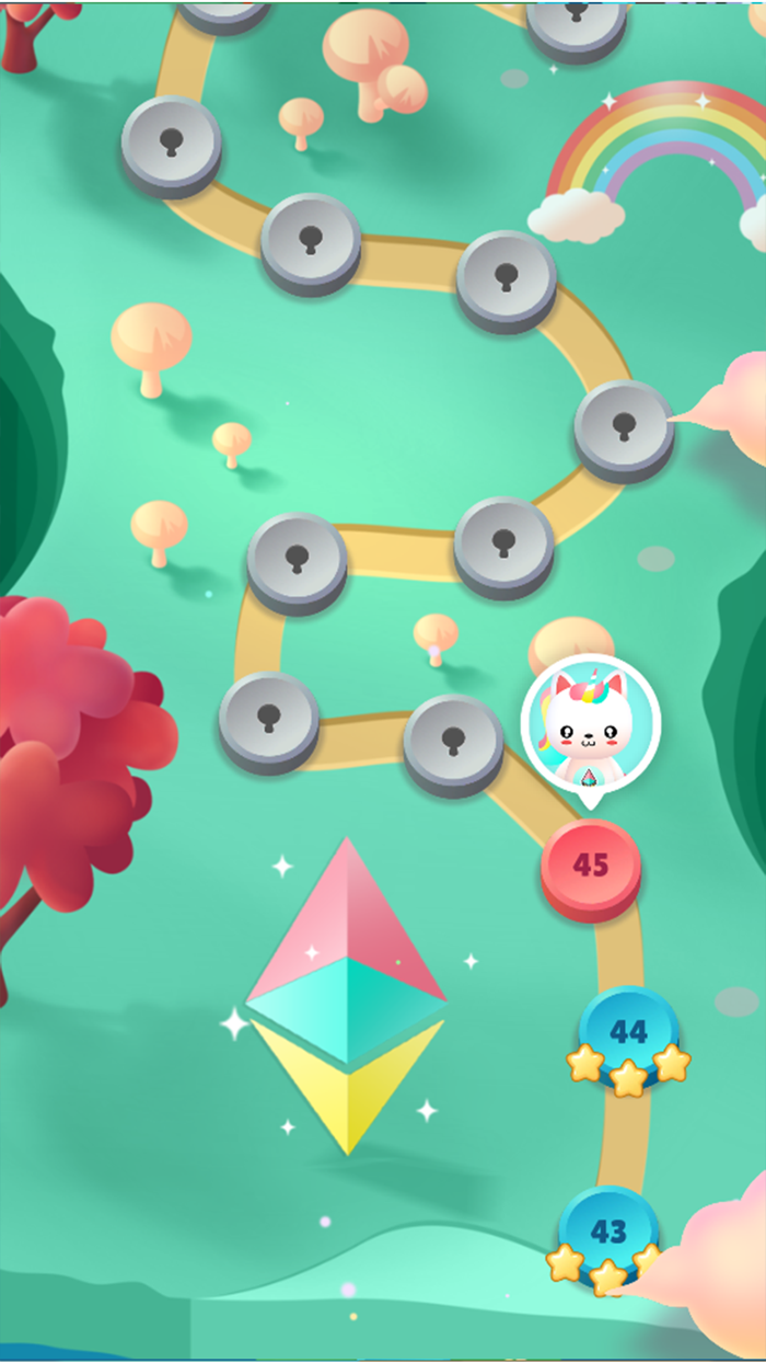 Kawaii Crypto Bubble Pop