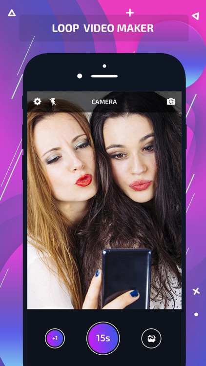 Loop vid-loop video&video GIF