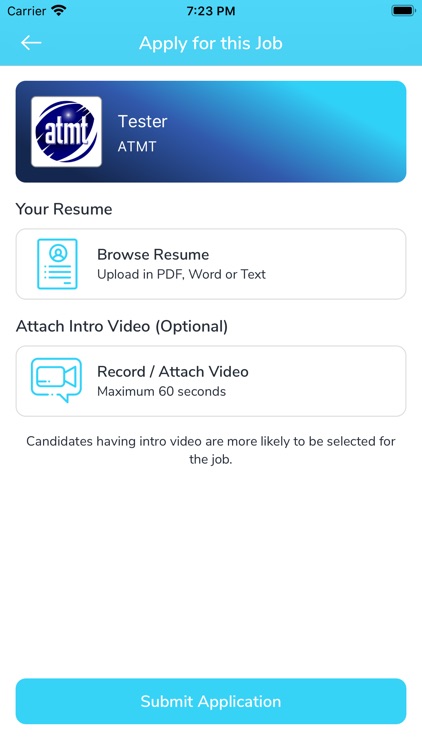 SNAPP RESUME screenshot-4