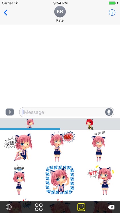 Sira & Mira Chibi Manga Emoji