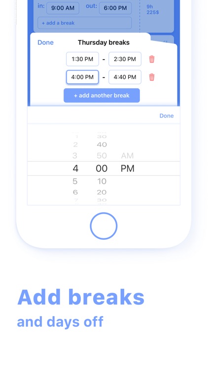Work Hours & Pay Calculator screenshot-3