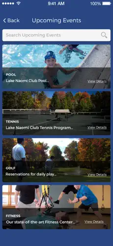 Screenshot 4 Lake Naomi Club iphone