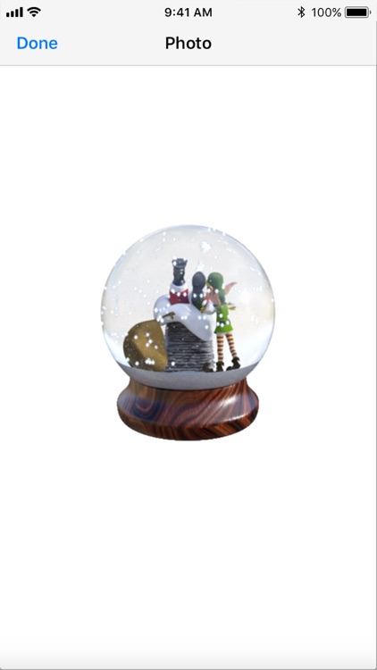 Christmas Snow Globe Sticker screenshot-6