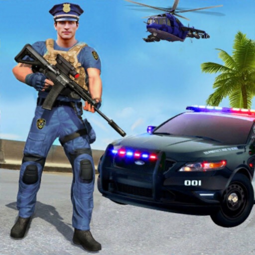 Police Cop Simulator Find Gang Icon