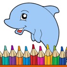 Animal Coloring Pages - Coloring book with animals