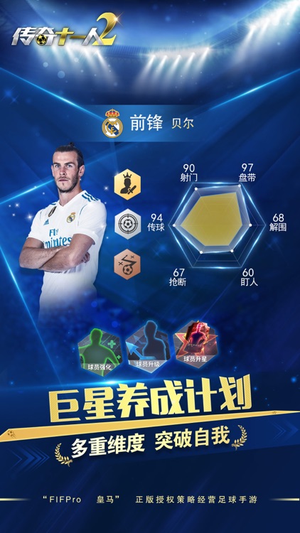 传奇十一人2:足球经理游戏FIFPro正版授权