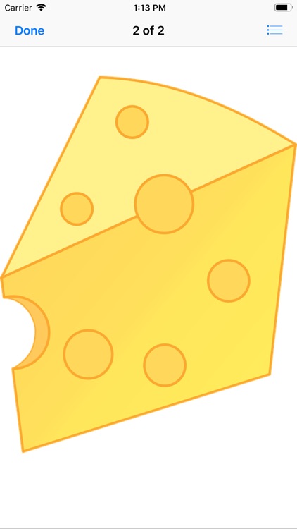 Tasty Cheese Stickers screenshot-3