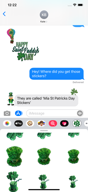 Mia St Patricks Day Stickers(圖2)-速報App