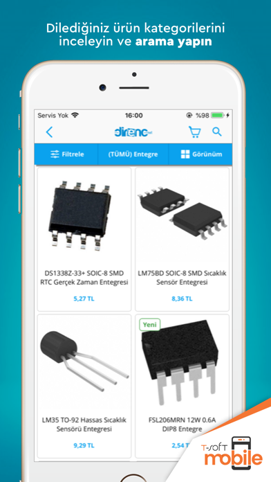 Direnc.net - Elektronik Market screenshot 2