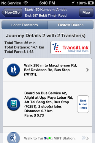TransitLink How2Go screenshot 3