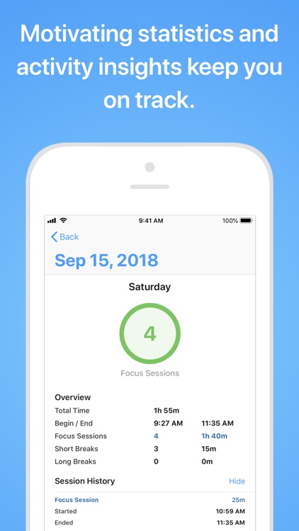 Focus - Time Management screenshot-4