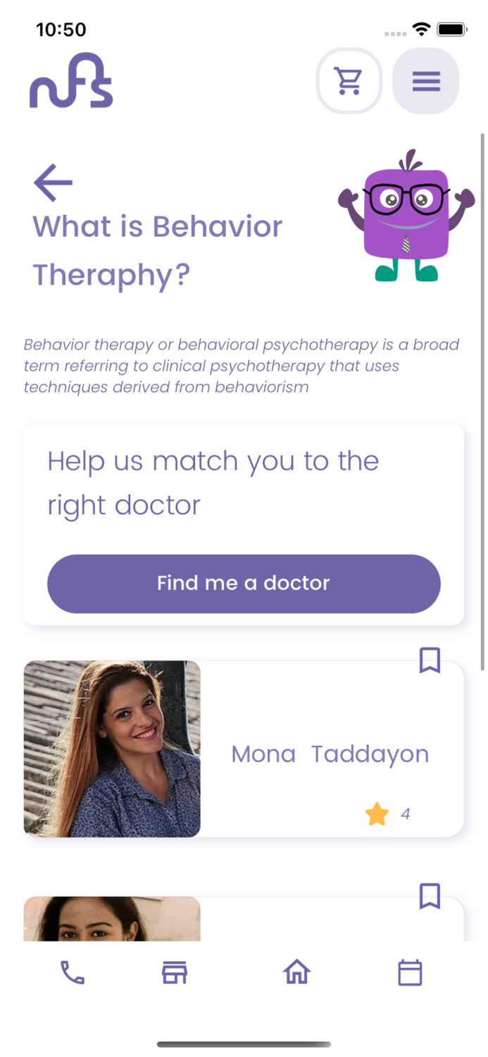 NFS Mental Health App